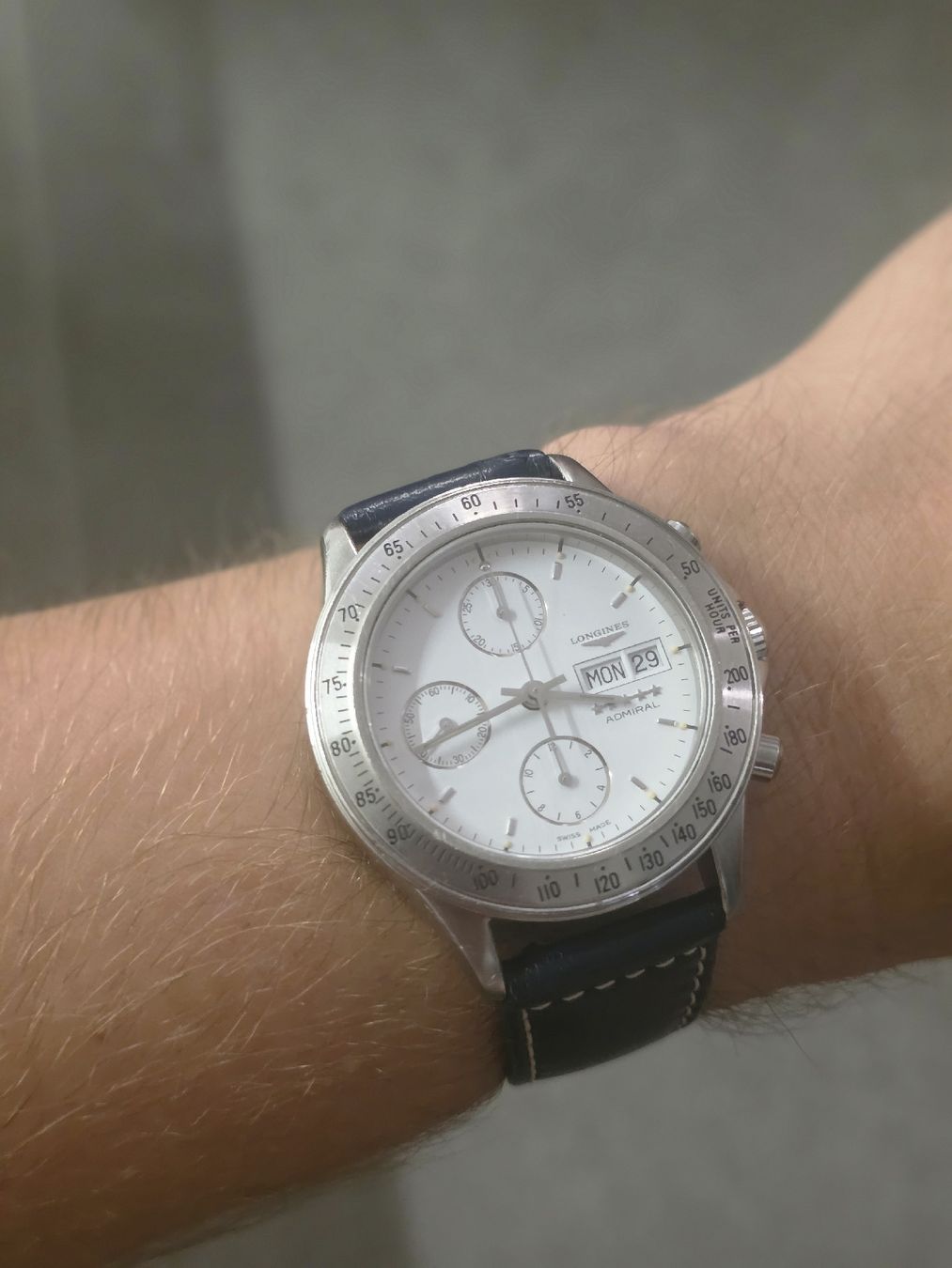 Longines Orologi: Longines Admiral Chronograph  – Usato da Aesch BL venduto da Puga 1