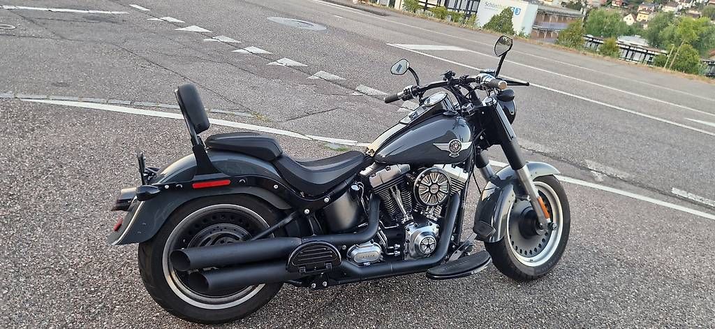 Chopper: Harley Davidson Fat Boy 2012. – Usato da Frenkendorf venduto da MIMArt