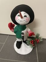Annalee Cute Snowman Figure Winter Decoration