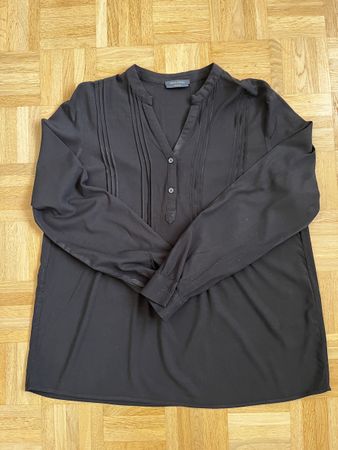 Marc O'Polo Bluse Schwarz Gr. 40 Stretch