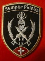 Grenadier Abzeichen Badge Semper Fidelis neu Klett