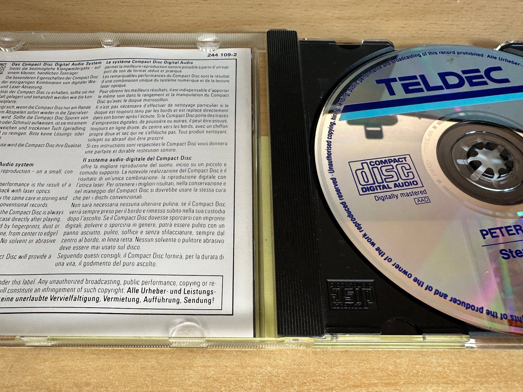 CDs: Peter Maffay – Steppenwolf – D'occasion à Rikon im Tösstal par Alpenmutz 2