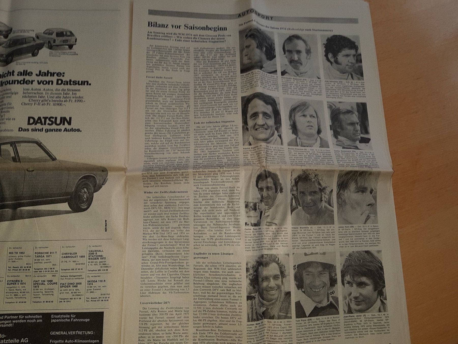 Zeitschriften & Magazine: Oldtimer Magazin "Automobil Revue" 1976 – Gebraucht aus Rotkreuz von nigal 4