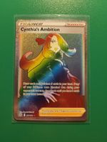 Cynthia's Ambition Rainbow Rare Trainerkarte