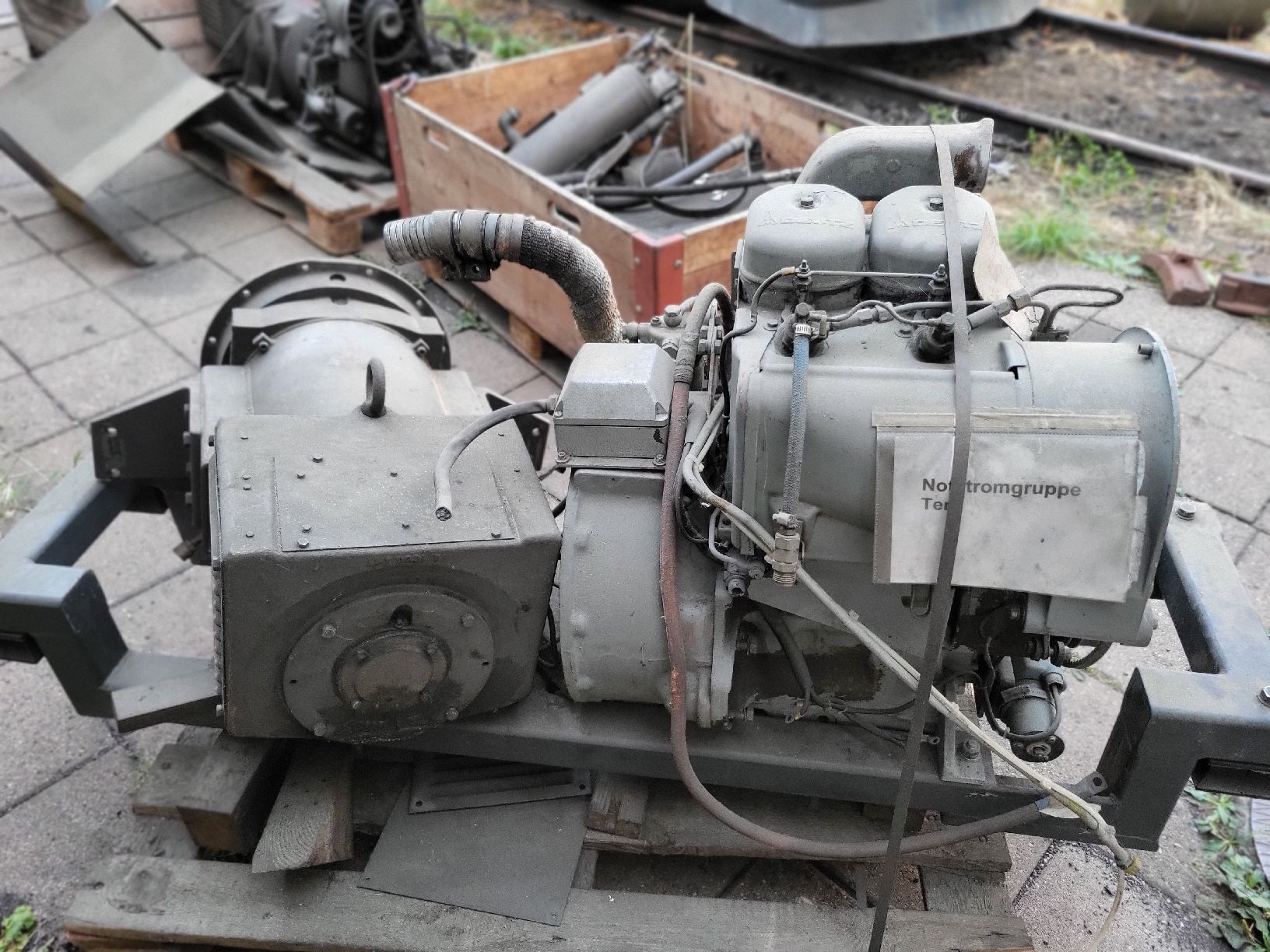 Générateurs de courant: Generator Deutz – Défectueux à Schwarzenburg par Dampfer93 3