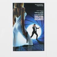 Postkarte James Bond 007 Poster Artwork USA 1987