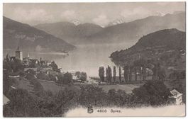 Spiez, gelaufen 1913