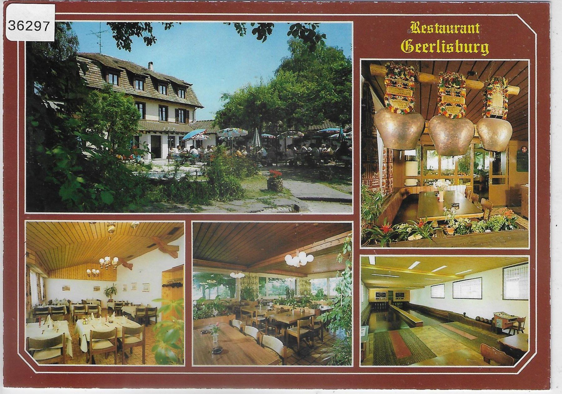 Cartoline postali: Restaurant Geerlisburg - Kloten – Usato da Ettingen venduto da Kartenplanet