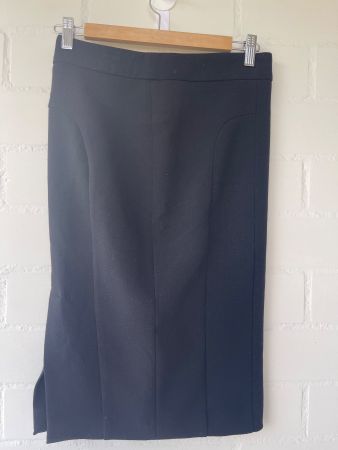 Zara Pencilcut Rock schwarz Gr. S