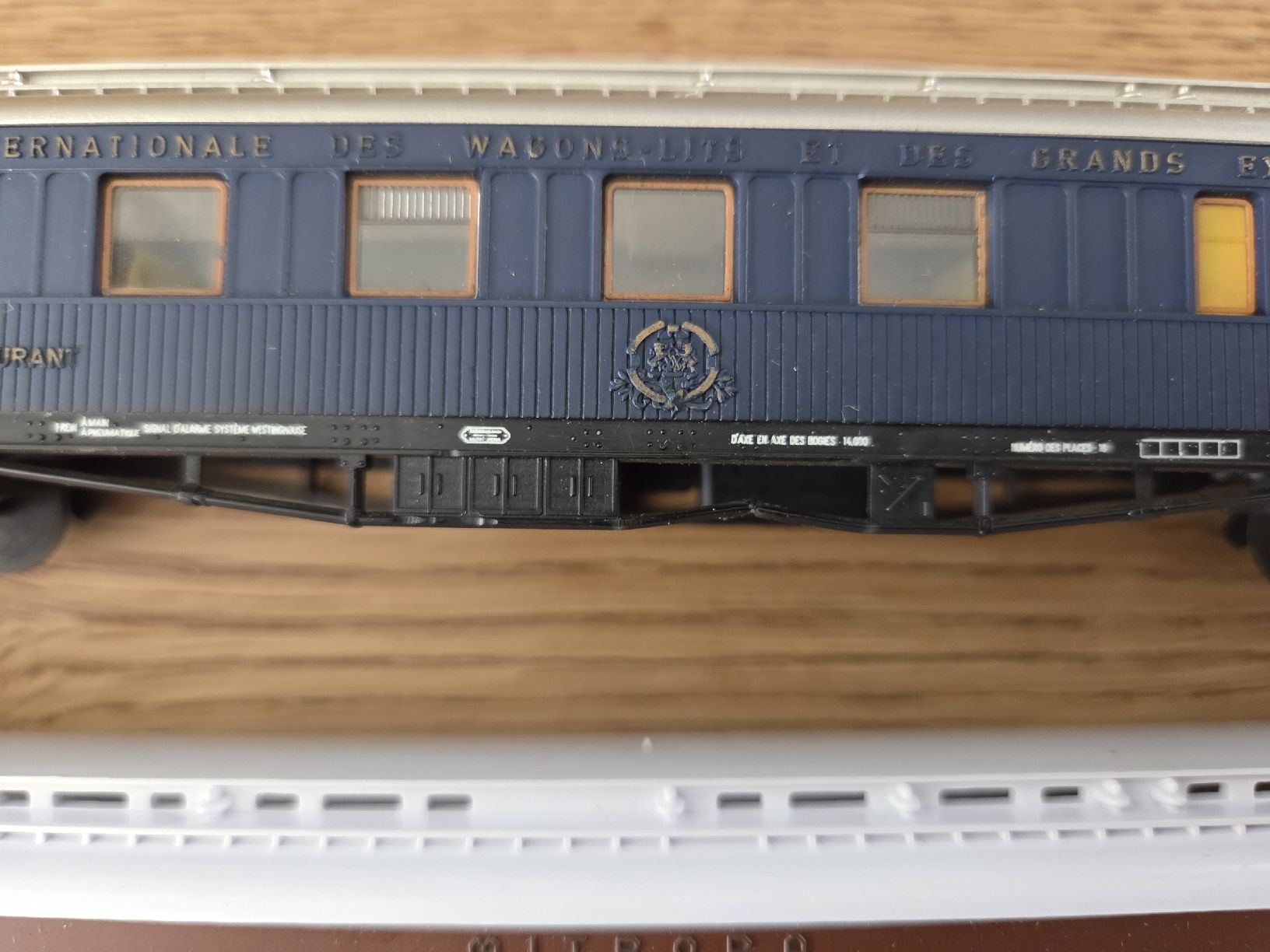 Liliput Modellini di ferrovie: Liliput 2x Speisewagen Orientexpress – Usato da Berikon venduto da TopLok1 1