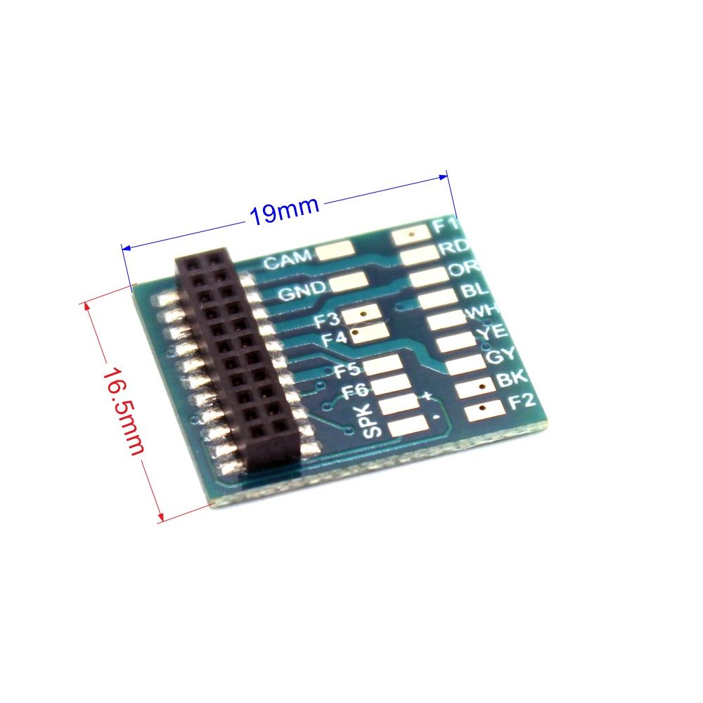 Modellini di ferrovie: 21MTC-Adapterplatine (Decoderseite) für Decoderumbau – Nuovo e nell'imballaggio originale da Brügg BE venduto da telegraphrail 3