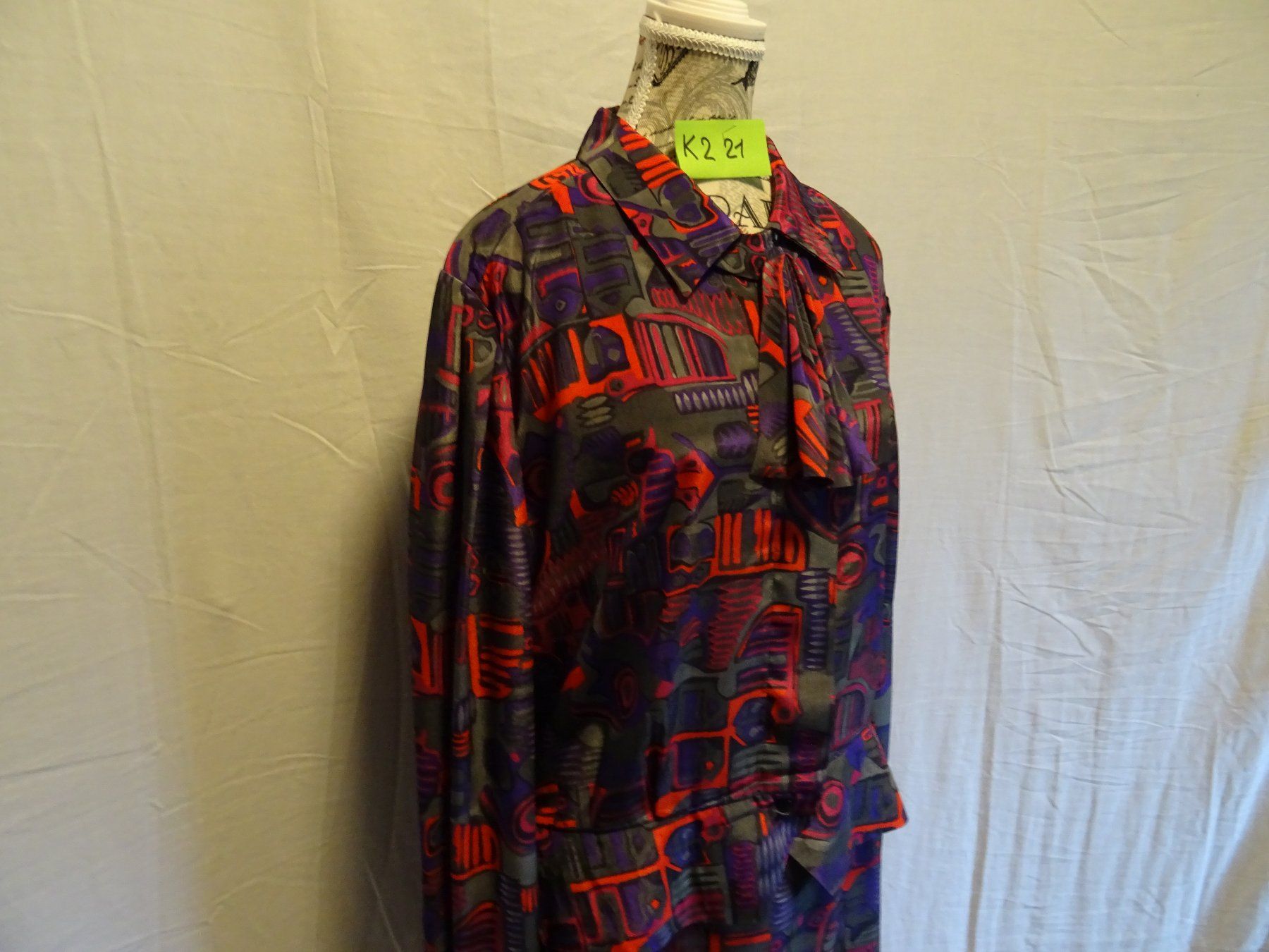 Vestiti: Kleid 2-teilig Grösse 44                               (K21) – Usato da Rothrist venduto da heinrich1966 4