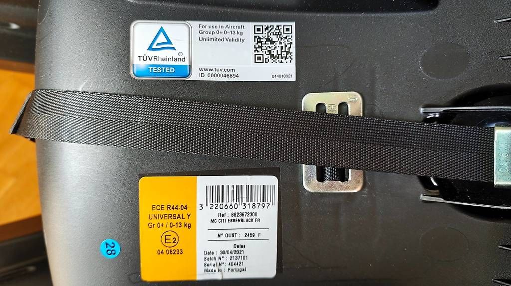 Seggiolini per auto: Maxi-Cosi Citi Essential Black – Usato da Liebefeld venduto da DonSangria 2
