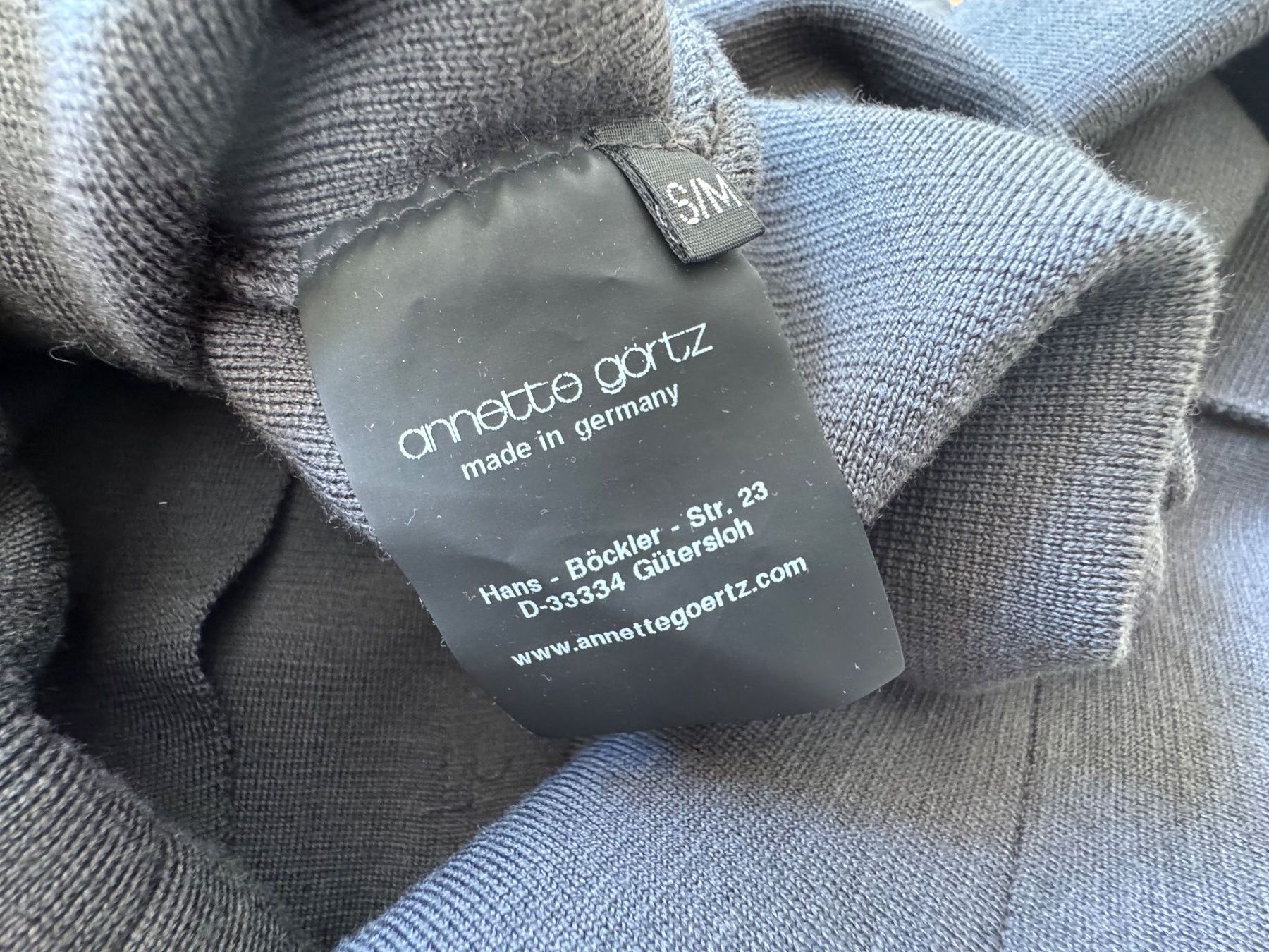 Annette Görtz Vestiti: ANNETTE Görtz Kleid oder Strickjacke Grösse S/M, grau NWT – Nuovo (secondo la descrizione) da Meiringen venduto da snahhanssnah 3