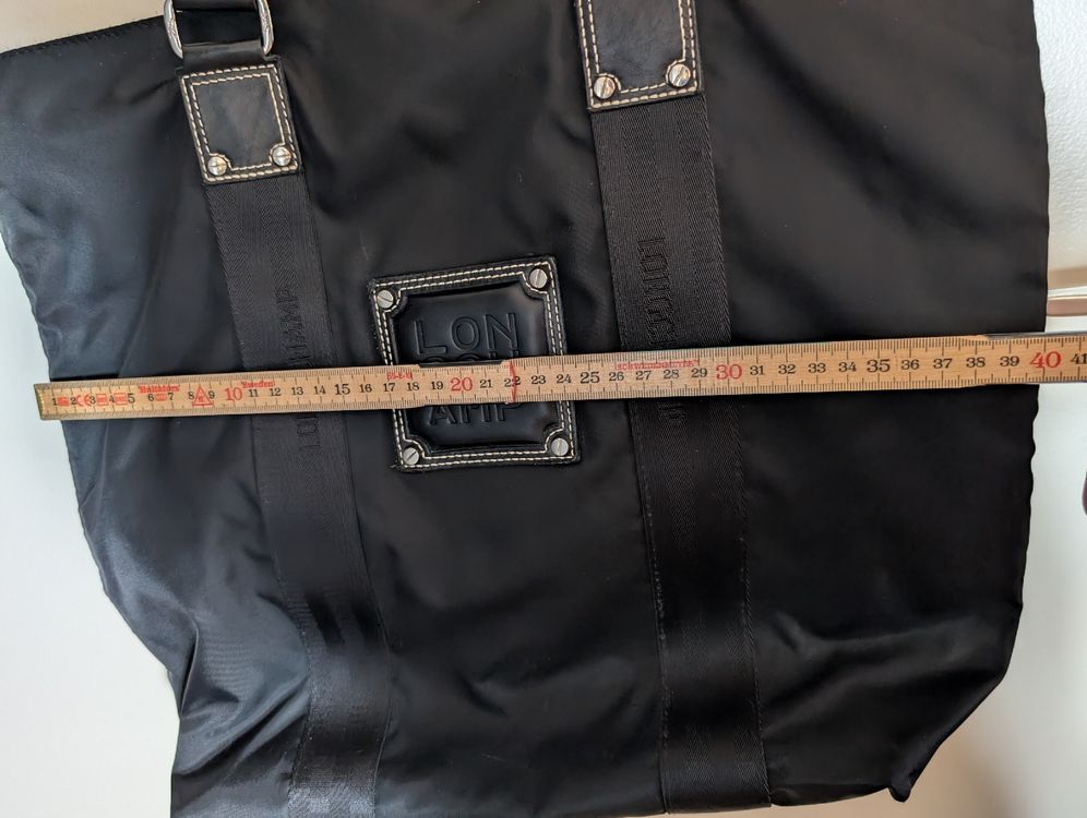 Longchamp Borse da donna: Tote bag LONGCHAMP nylon noir, spacieux et léger – Usato da Cheseaux-Lausanne venduto da loscaptos 4