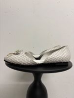 neue weisse S.Oliver Ballerinas Gr. 36 Leder Kroko spitz