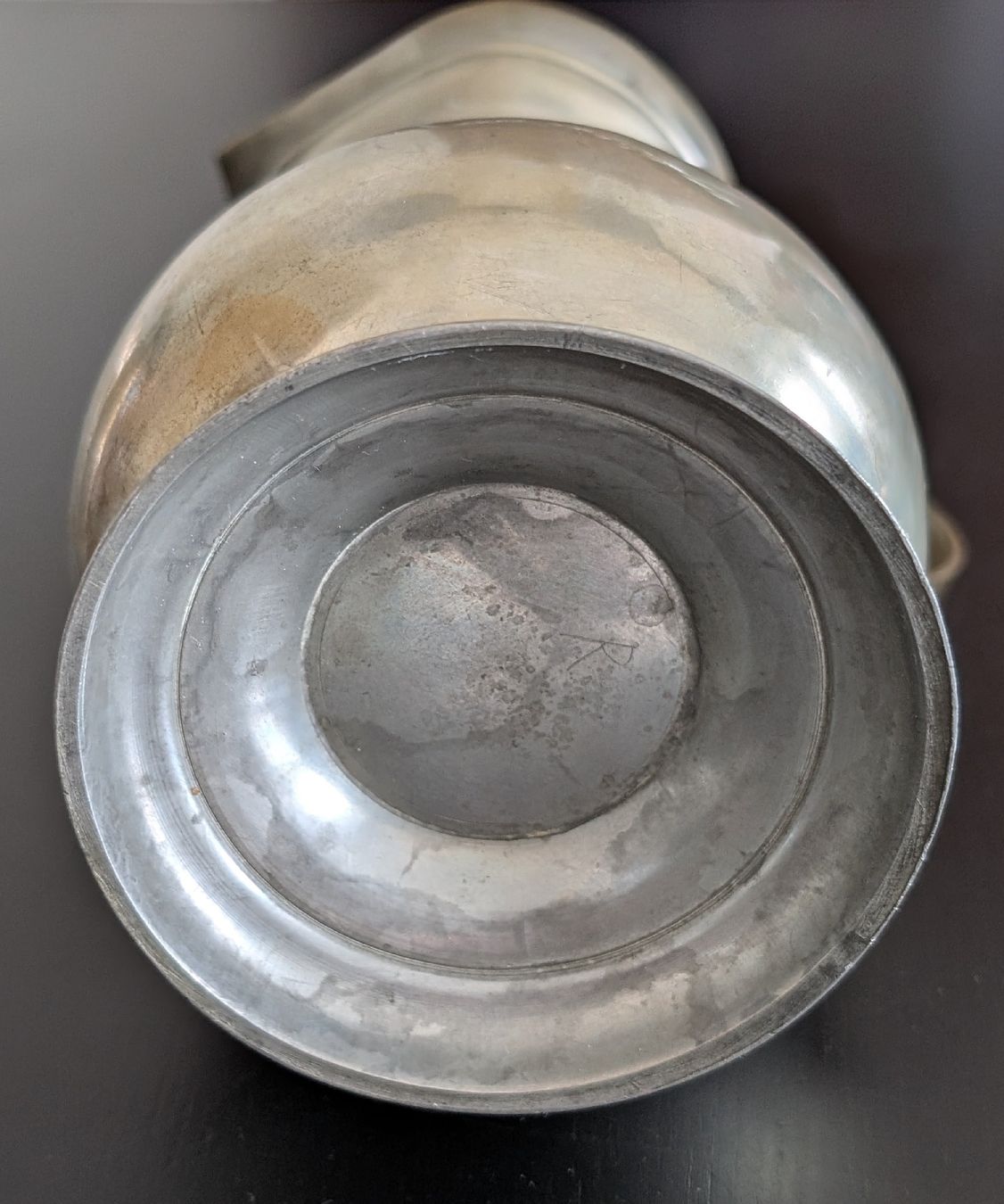 Caraffe: Vintage Schweizer Zinnkrug – Usato da Wädenswil venduto da Wolfsblutig 3