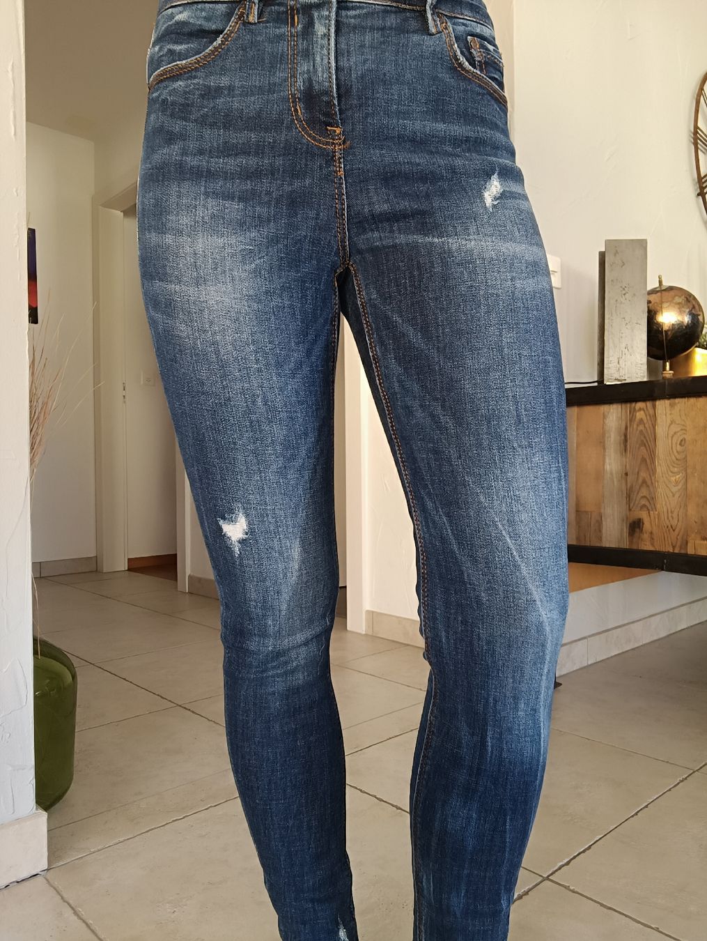 Stradivarius Jeans: JEAN STRADIVARIUS REGULAR HIGH WAIST 34 – Nuovo (secondo la descrizione) da Sierre venduto da shirley04 3
