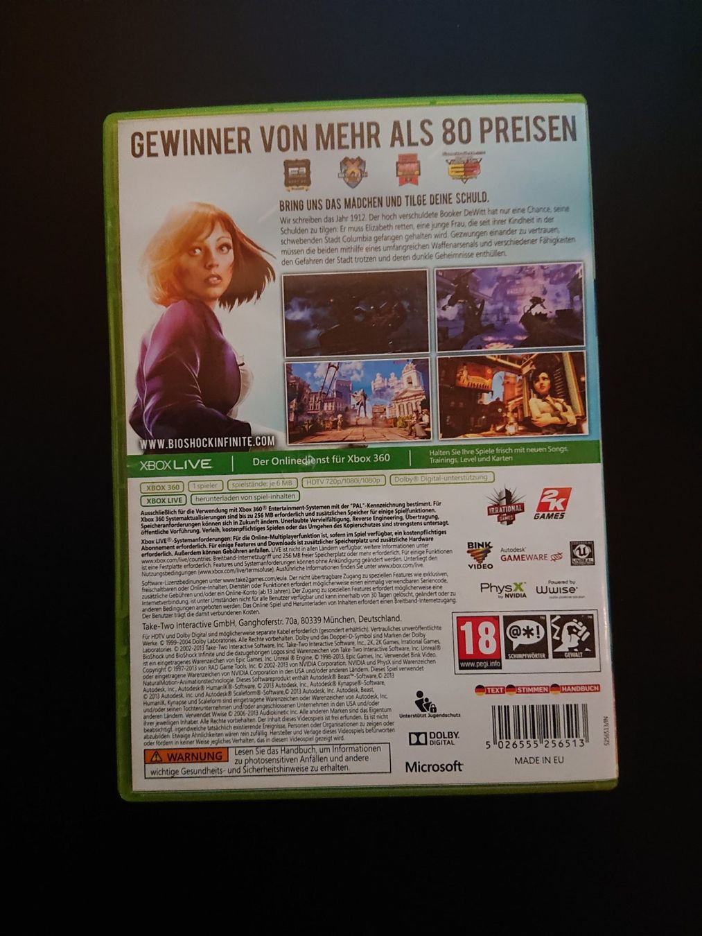 Giochi: Microsoft XBOX 360 - Bioshock Infinite - Deutsch - komplett – Usato da Liestal venduto da LukiTrade 2