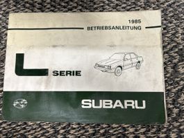Betriebsanleitung Subaru L-Serie 1985