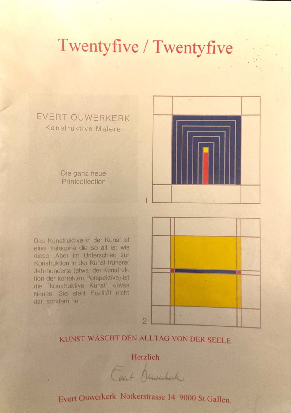 Foto & Immagini: Bild Evert Ouwerkerk - Printcollection Twentyfive – Nuovo (secondo la descrizione) da Amriswil venduto da Chmm1 3
