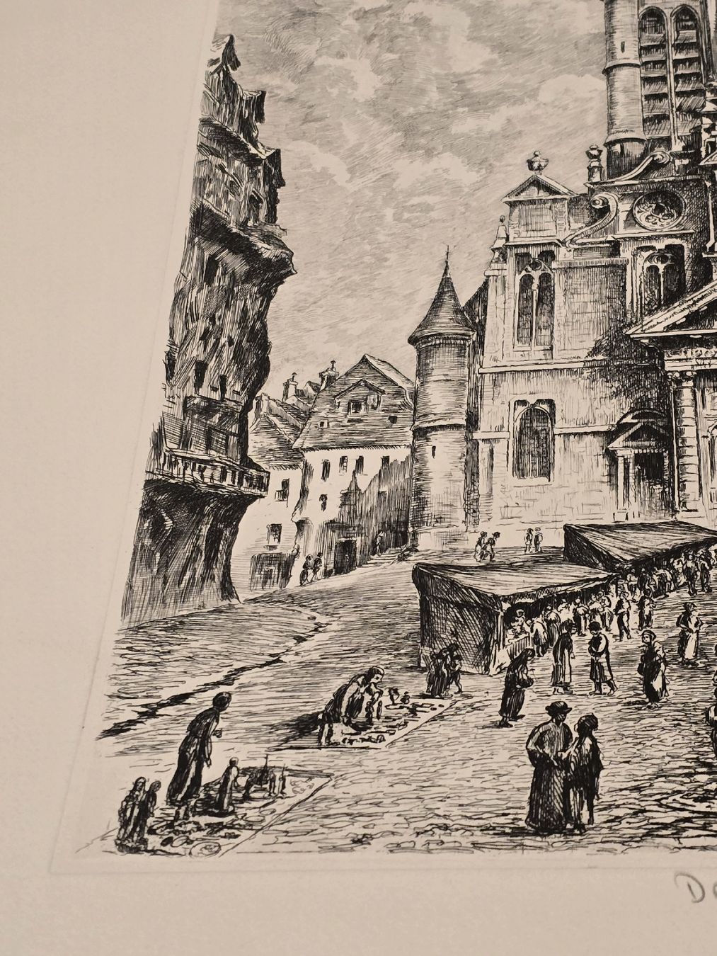 Grafiken & Lithographien: 2 Radierungen Litho Aimé Dallemagne – Neu (gemäss Beschreibung) aus Baden von swiss-alps 6