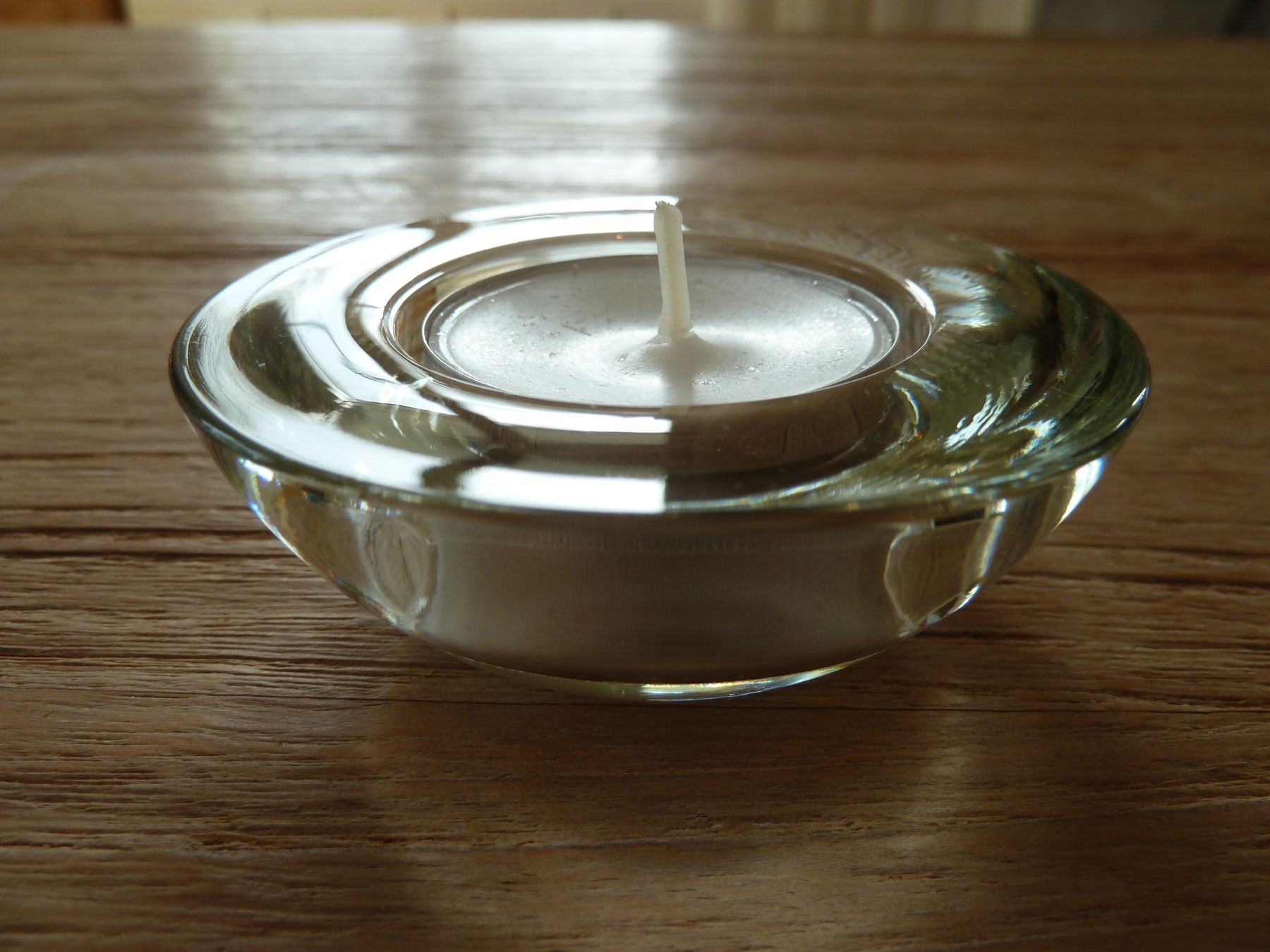 Kerzenständer: Teelichtglas – Gebraucht aus Niederscherli von lama8567