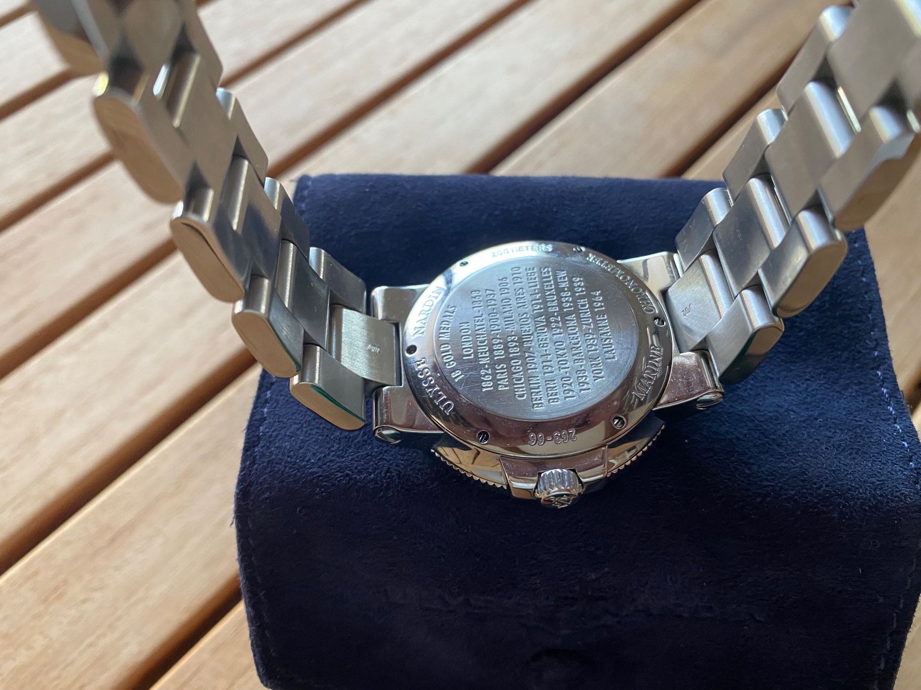Ulysse Nardin Montres: Ulysse Nardin Marine Chronometer Ref. 263-66 – D'occasion à Klingnau par Pfidico 3