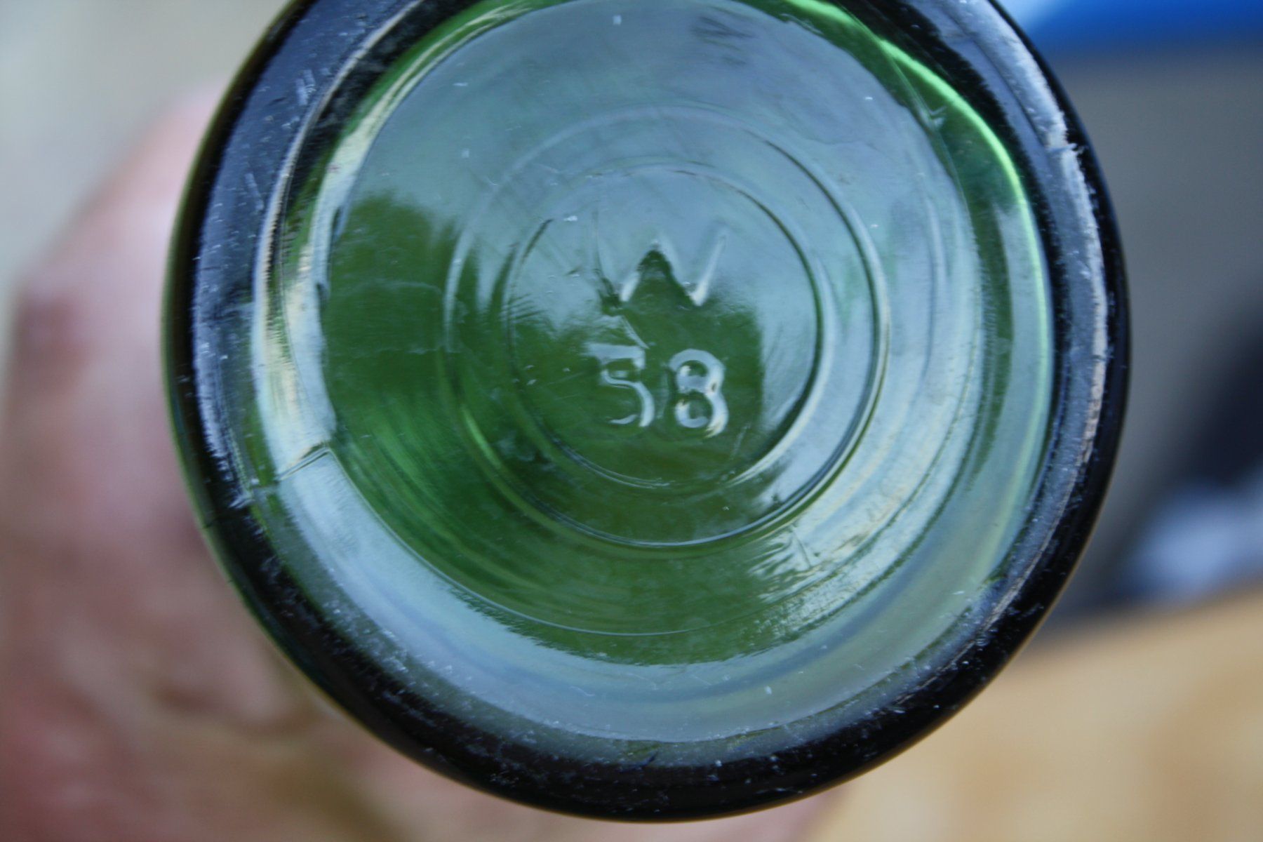 Bicchieri, Caraffe & Bottiglie: ANKER EXPORT ALTE BIERFLASCHE BÜGELFLASCHE BASEL – Usato da Wauwil venduto da Pneuedy 2