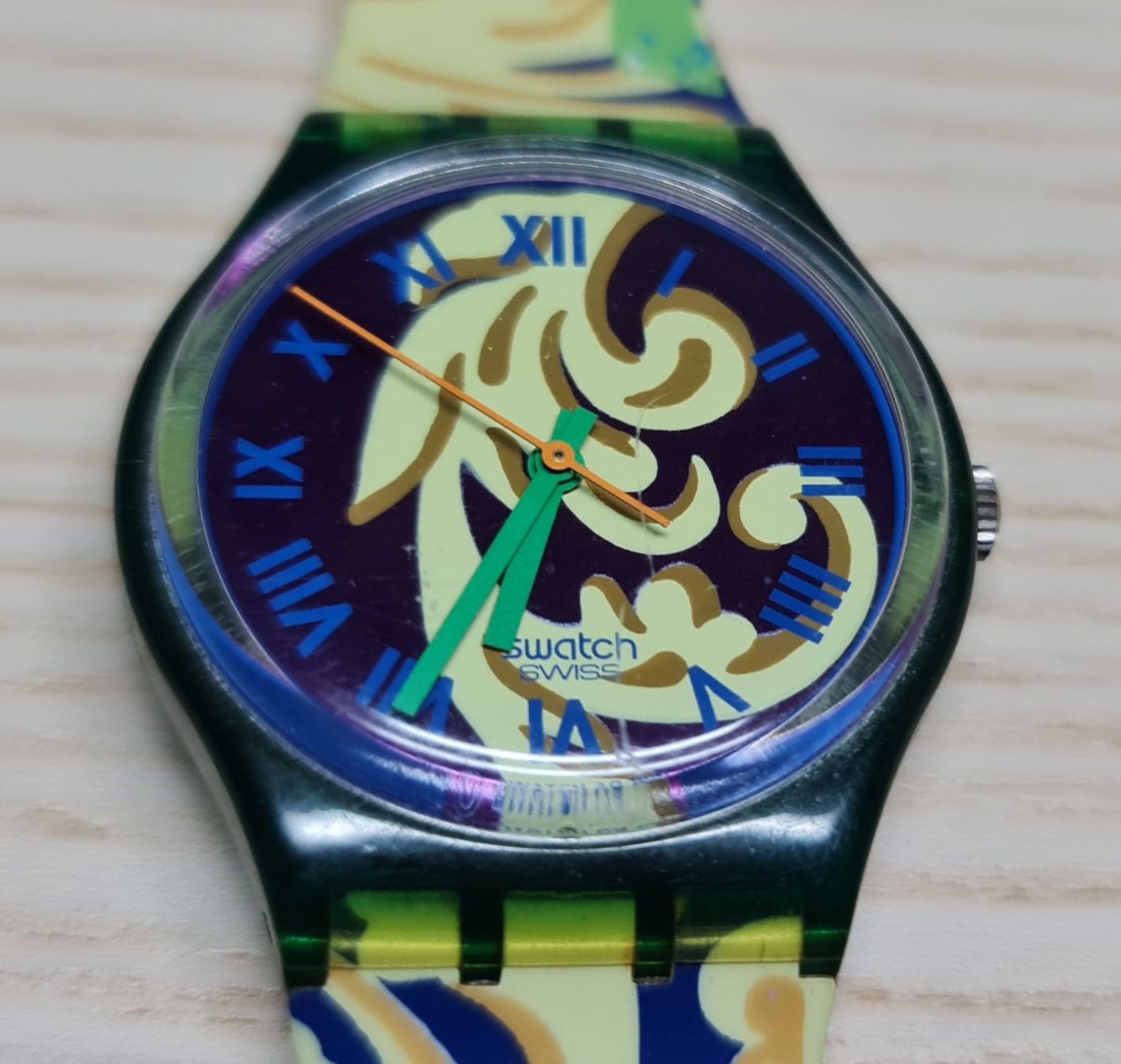 Swatch Orologi: Swatch ⌚NEU PERROQUET - GN119 – Nuovo (secondo la descrizione) da Eschenbach SG venduto da Piratenschatz 1