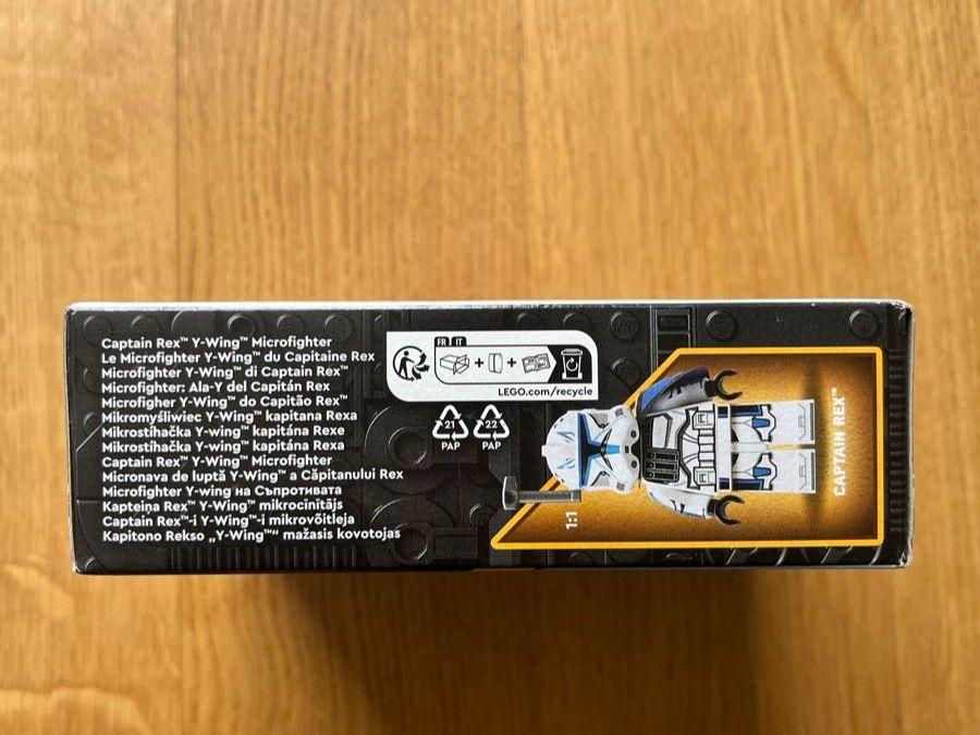 Lego Kit di costruzioni: LEGO Star Wars 75391 Captain Rex Y-Wing Microfighter Sealed – Nuovo e nell'imballaggio originale da Grolley venduto da Biographh 4