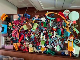 grosses Konvolut Playmobil Einzeleile und Figuren 0.8 Kg
