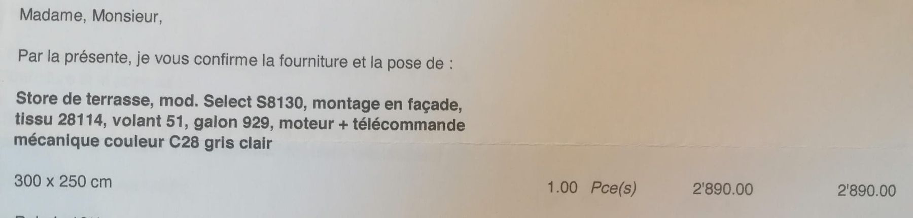 Stobag Tende da sole: store de terrasse électrique – Nuovo (secondo la descrizione) da Miécourt venduto da Clochette23 4