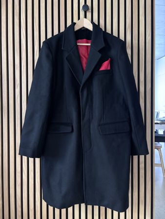 Wollmantel Herren Gr L