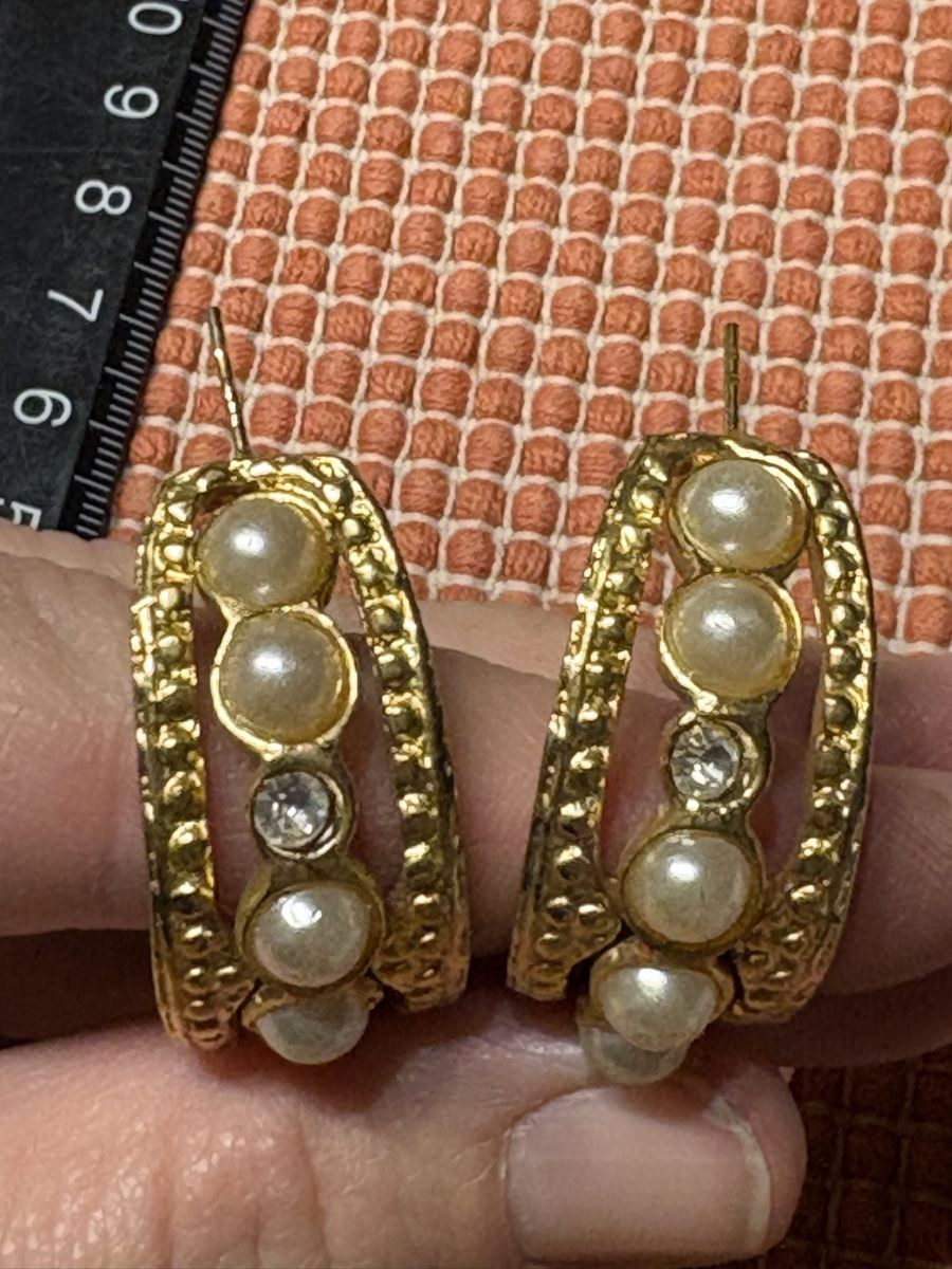 Orecchini pendenti & Orecchini a lobo: Modeschmuck Ohrringe Ohrstecker  – Usato da Rümlang venduto da BoutiqueMonique16 3