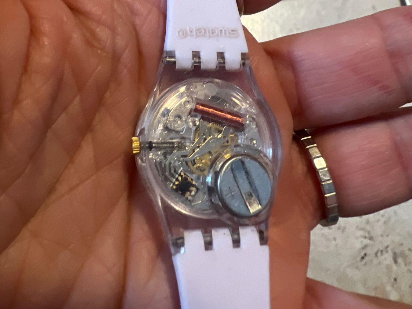 Swatch Montres: Swatch Lady ENVOLE MOI LK376 – D'occasion à Zermatt par B.15.v02 2