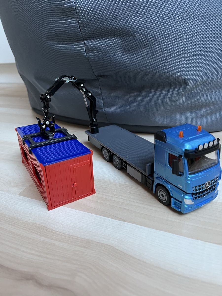 Siku Spielzeuge: Camion avec portacabine – Neu (gemäss Beschreibung) aus Marin-Epagnier von Ponsonby 4