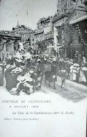 NEUCHÂTEL Cortège du Centenaire, 5 Juillet 1903