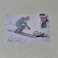 Autogrammkarte Roland Collombin