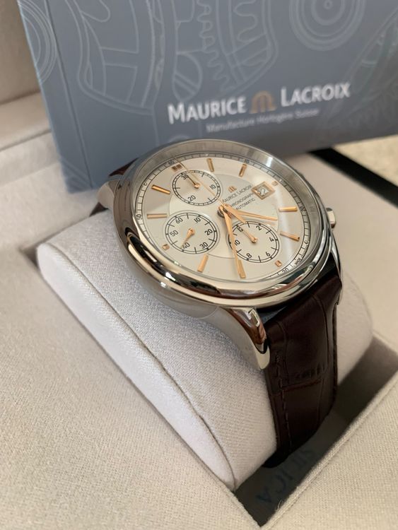 Maurice Lacroix Orologi: Chrono Maurice Lacroix neuf et full set 50 % Discount !!! – Nuovo e nell'imballaggio originale da Pully venduto da swiss_watches_store 2