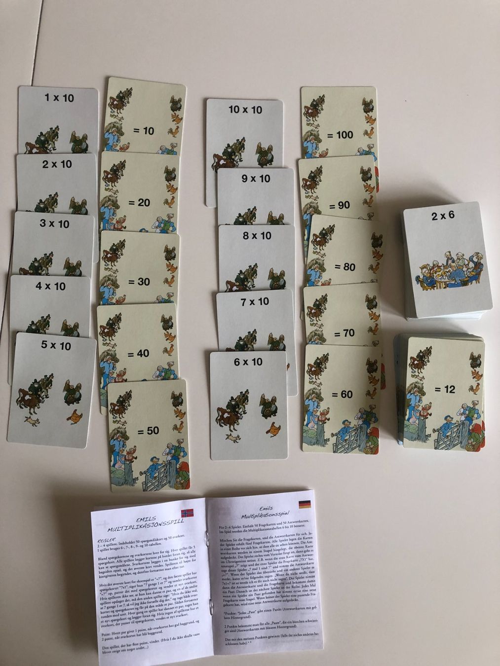 Spiele: Emils Multiplikationsspiel – Gebraucht aus Bassersdorf von sammelfloh 1