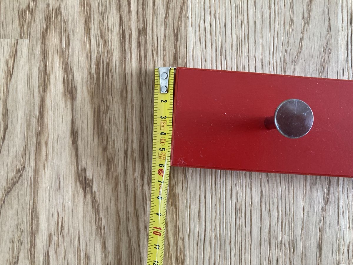 Garderobe: Wandgarderobe rot mit 5 Haken  – Gebraucht aus Zürich von eic_cd8v 3