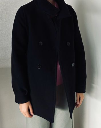 Manteau Caroll laine 36