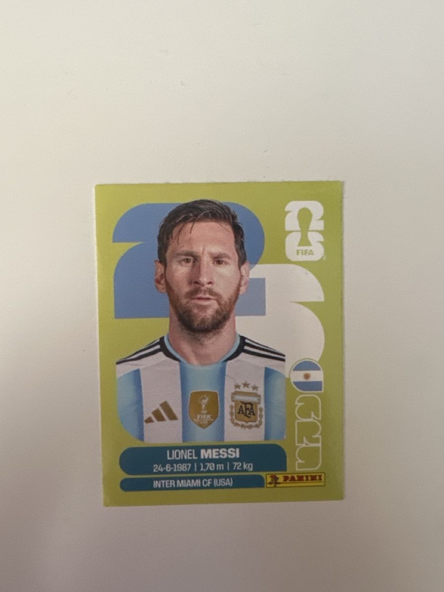 Panini Carte collezionabili: ARG 17 Lionel Messi Panini  – Nuovo (secondo la descrizione) da Grand-Lancy venduto da Jessica12S