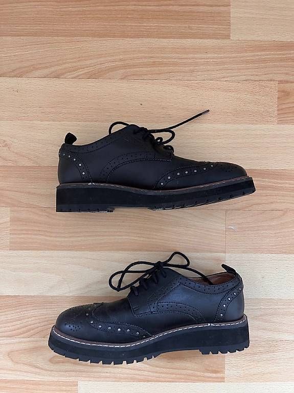 Scarpe da donna: Leder-Oxford-Schuhe, gr. 37 – Usato da Zürich venduto da den_2026 2