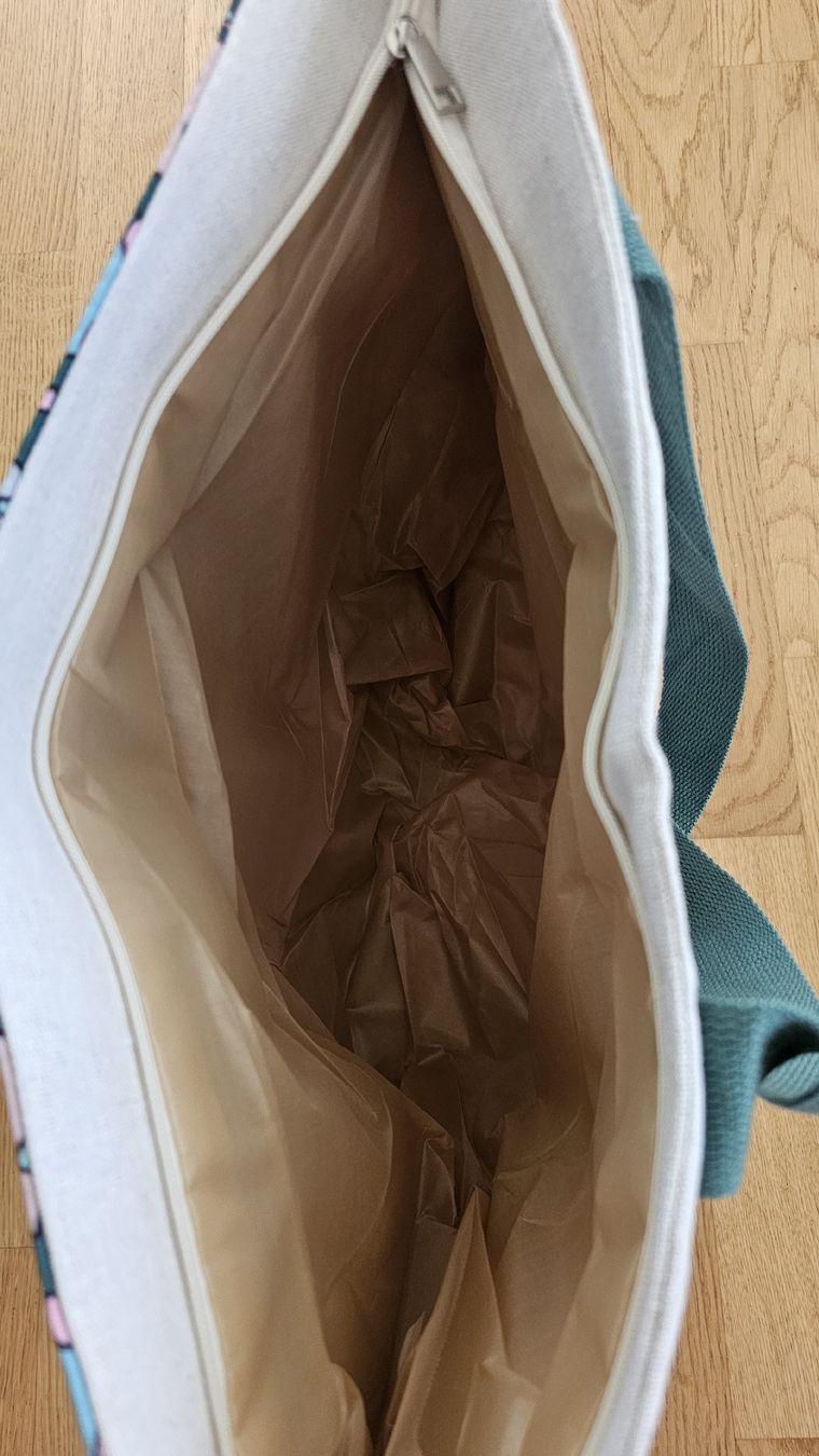 Borse: Canvas Strandtasche / Freizeittasche mit kleinem Beutel – Nuovo e nell'imballaggio originale da Grosshöchstetten venduto da Chaotik-Reptil 2