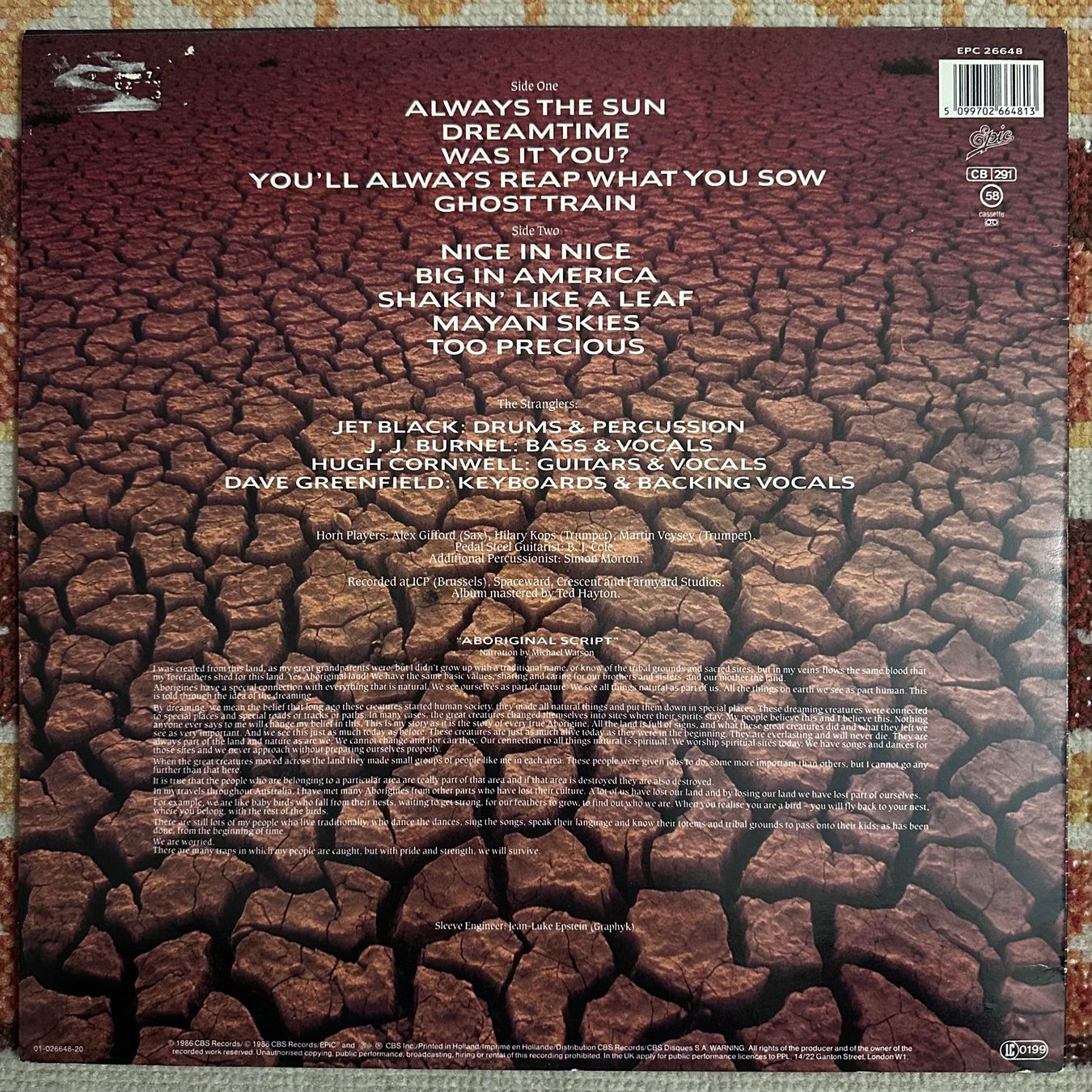 Dischi in vinile: LP - The Stranglers - Dreamtine – Usato da Breganzona venduto da Onairda75 1