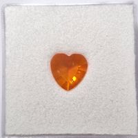Feueropal Herz 0,63 ct – Natürlicher Edelstein aus Mexiko 7