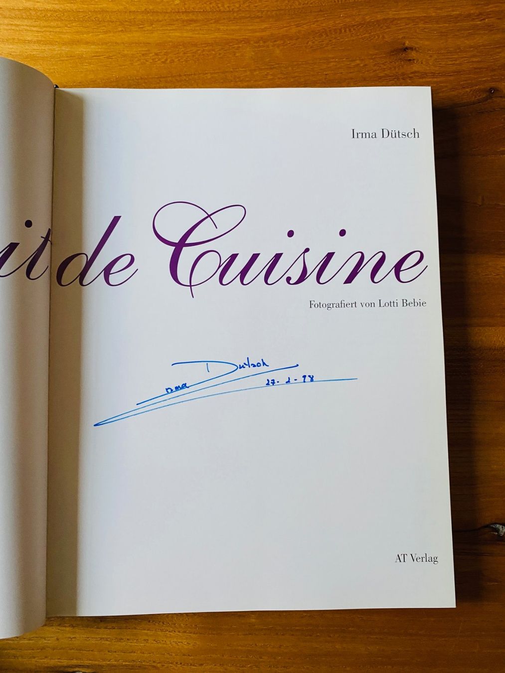 Libri: Esprit de Cuisine Irma Dütsch – Usato da Kastanienbaum venduto da Niara2 1
