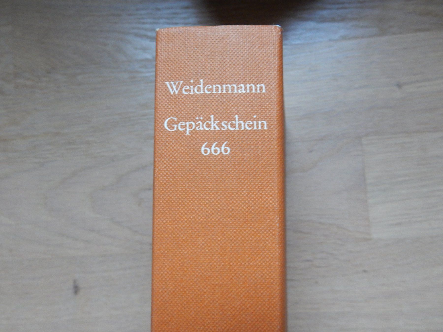 Libri: Weidenmann Gepäckschein 666, Jugendbuch 1959 – Usato da Jona venduto da JOberg_25 9